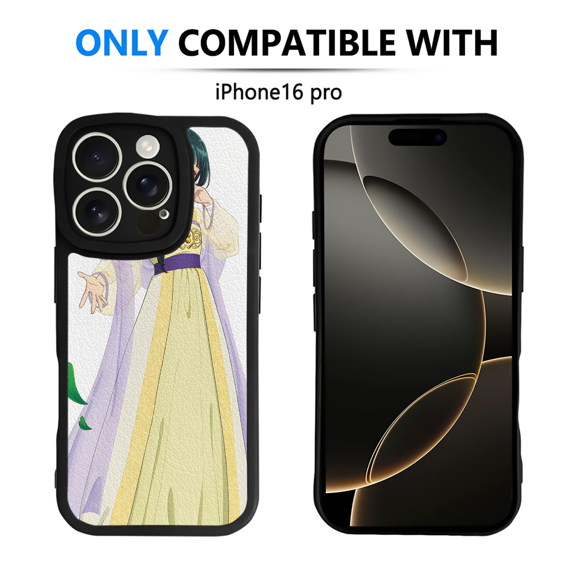 薬屋のひとりごと The Apothecary Diaries 【iPhone 16シリーズ対応】シリコンスマホケース（レザー調） 材質：シリコン